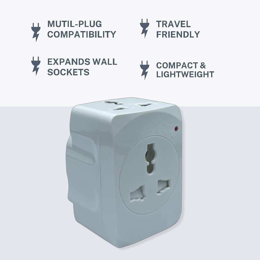 3-Way Multi Adaptor – Pack of 3