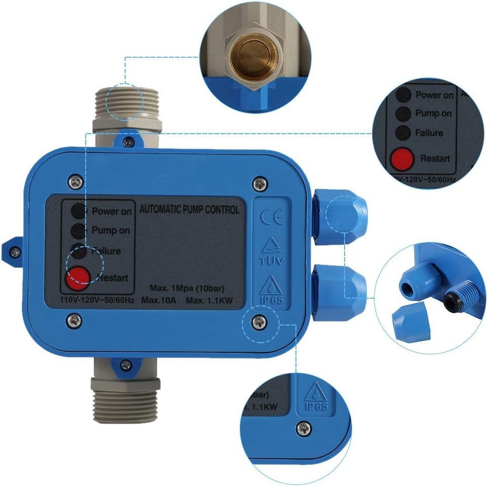 Automatic Water Pump Control – 1.1kW
