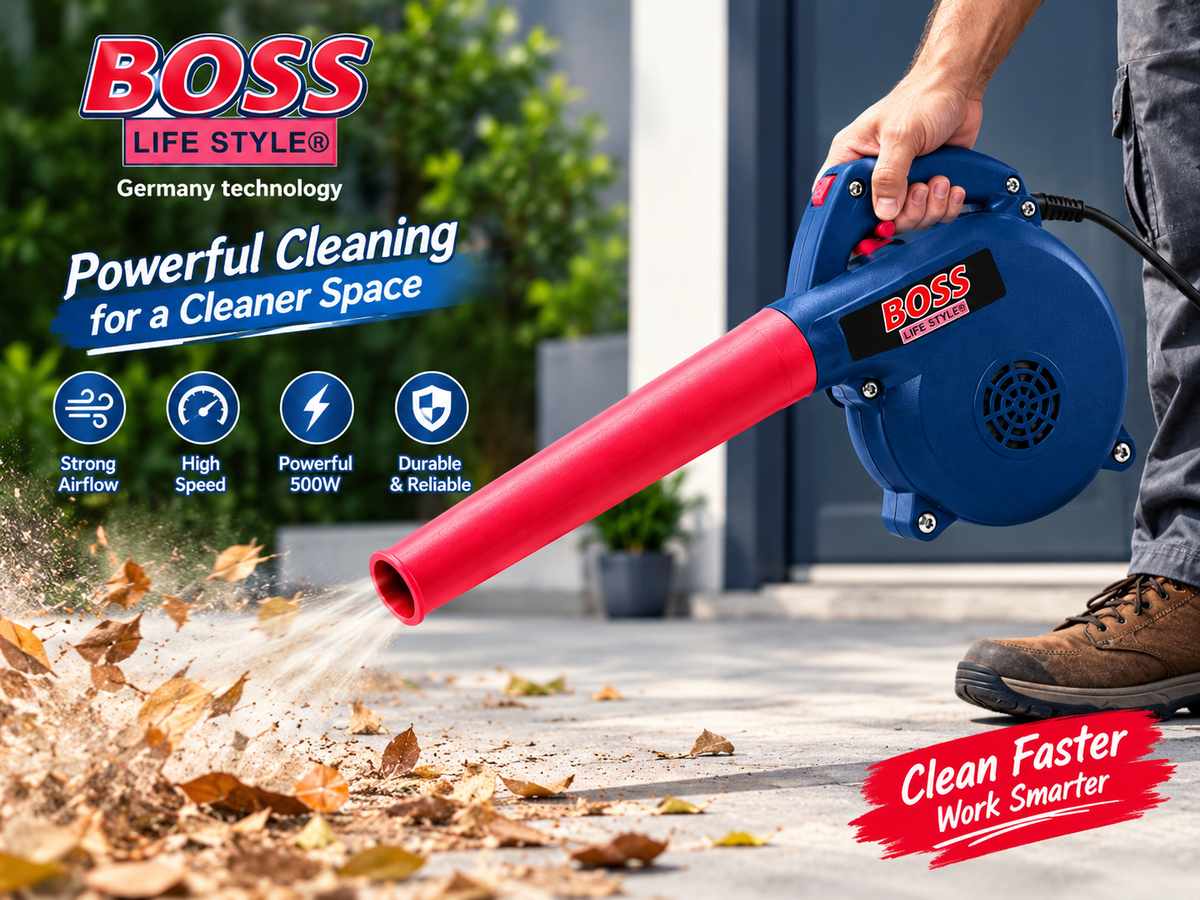 BOSS 500W Electric Blower – 13000 RPM