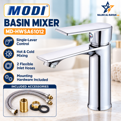 MODI Chrome Basin Mixer Tap – MD-HWSA61012